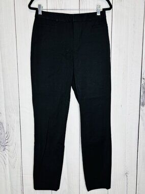 Banana Republic Women Pants Black High-Rise Sloan Pants Size 6 (30 x 30)